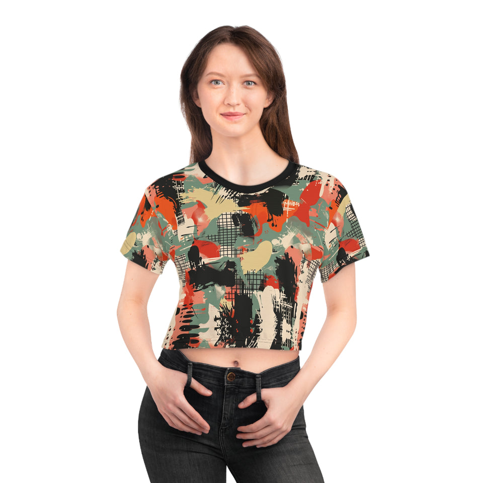 Crop Tee (AOP)