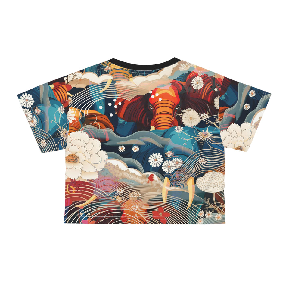 Crop Tee (AOP)