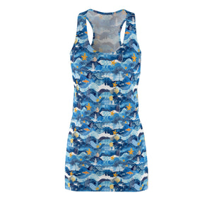 Women's Cut & Sew Racerback Dress (AOP)