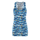 Women's Cut & Sew Racerback Dress (AOP)