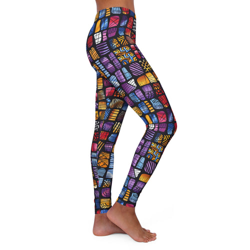 Women's Casual Spandex Leggings (AOP)