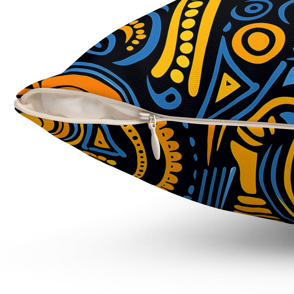 Spun Polyester Square Pillow