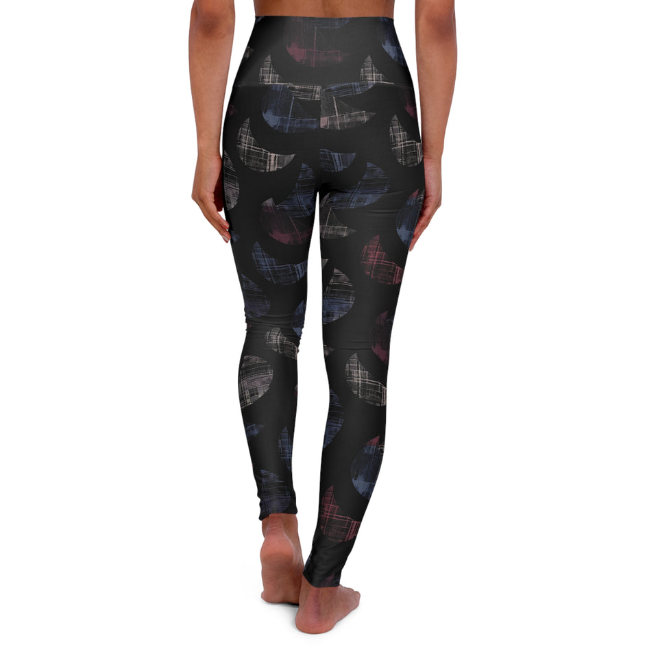 High Waisted Yoga Leggings (AOP)