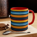 Colorful Accent Mugs, 11oz