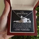 Heart Of Eternity Four-leaf Clover Pendant Necklace Hollow Design Necklace