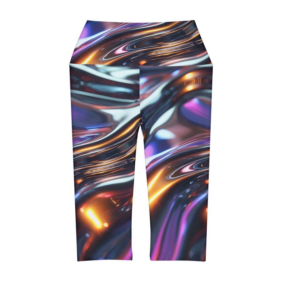 Yoga Capri Leggings (AOP)