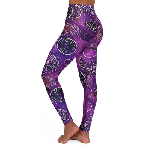 High Waisted Yoga Leggings (AOP)