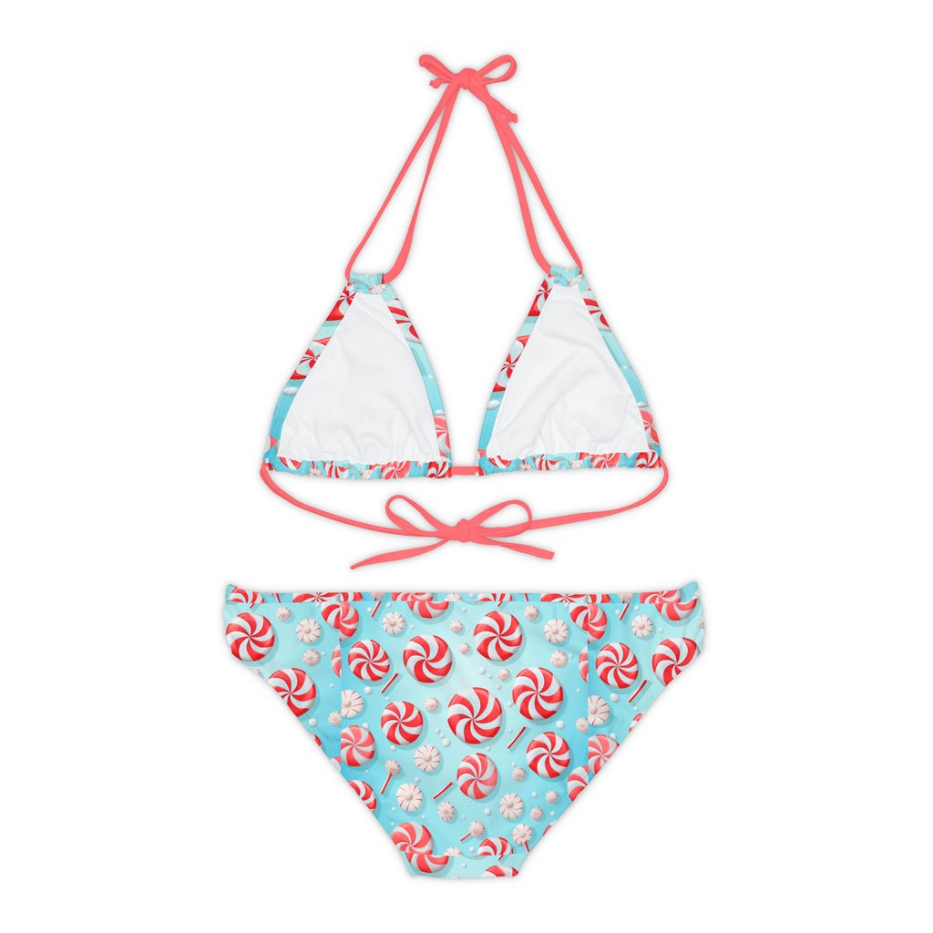 Strappy Bikini Set (AOP)