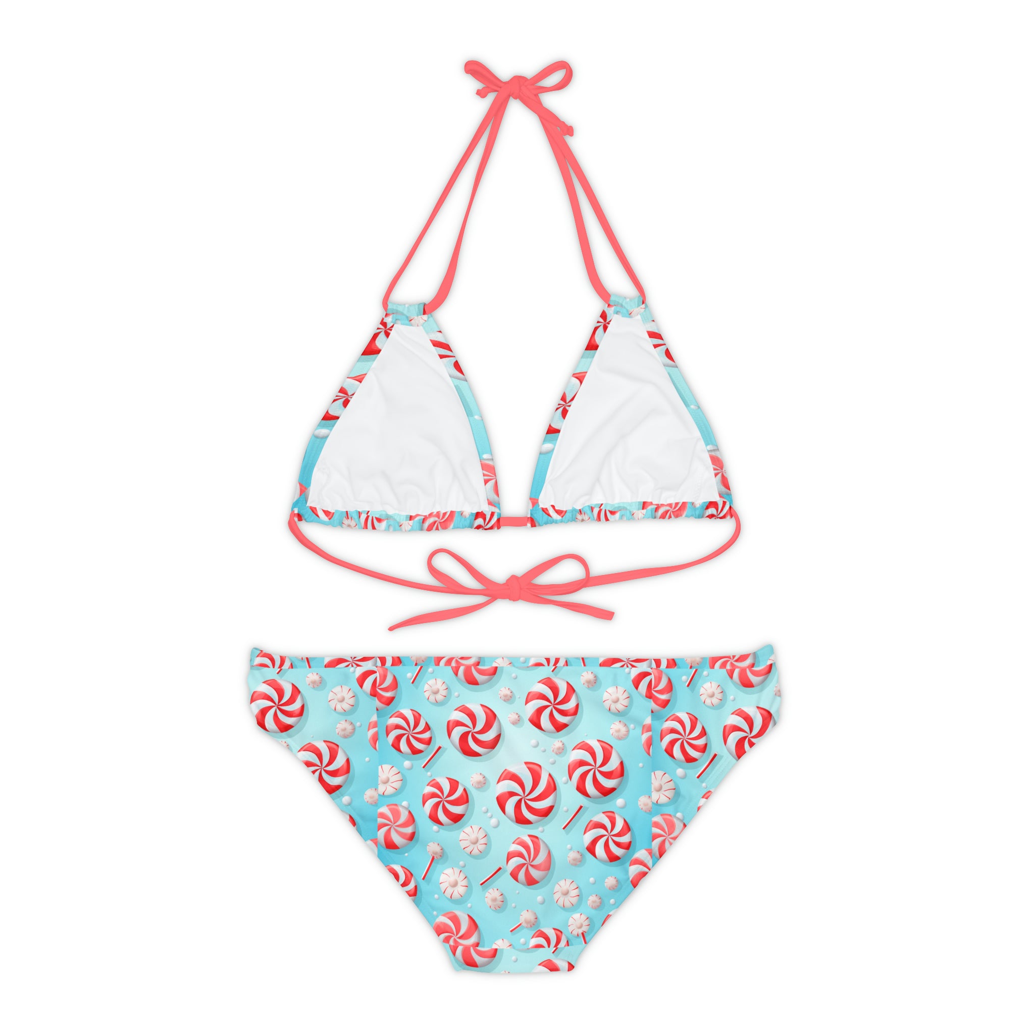 Strappy Bikini Set (AOP)