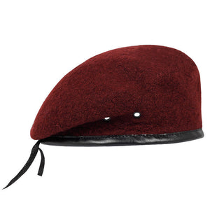 European And American Autumn And Winter Pure Wool Painter Cap