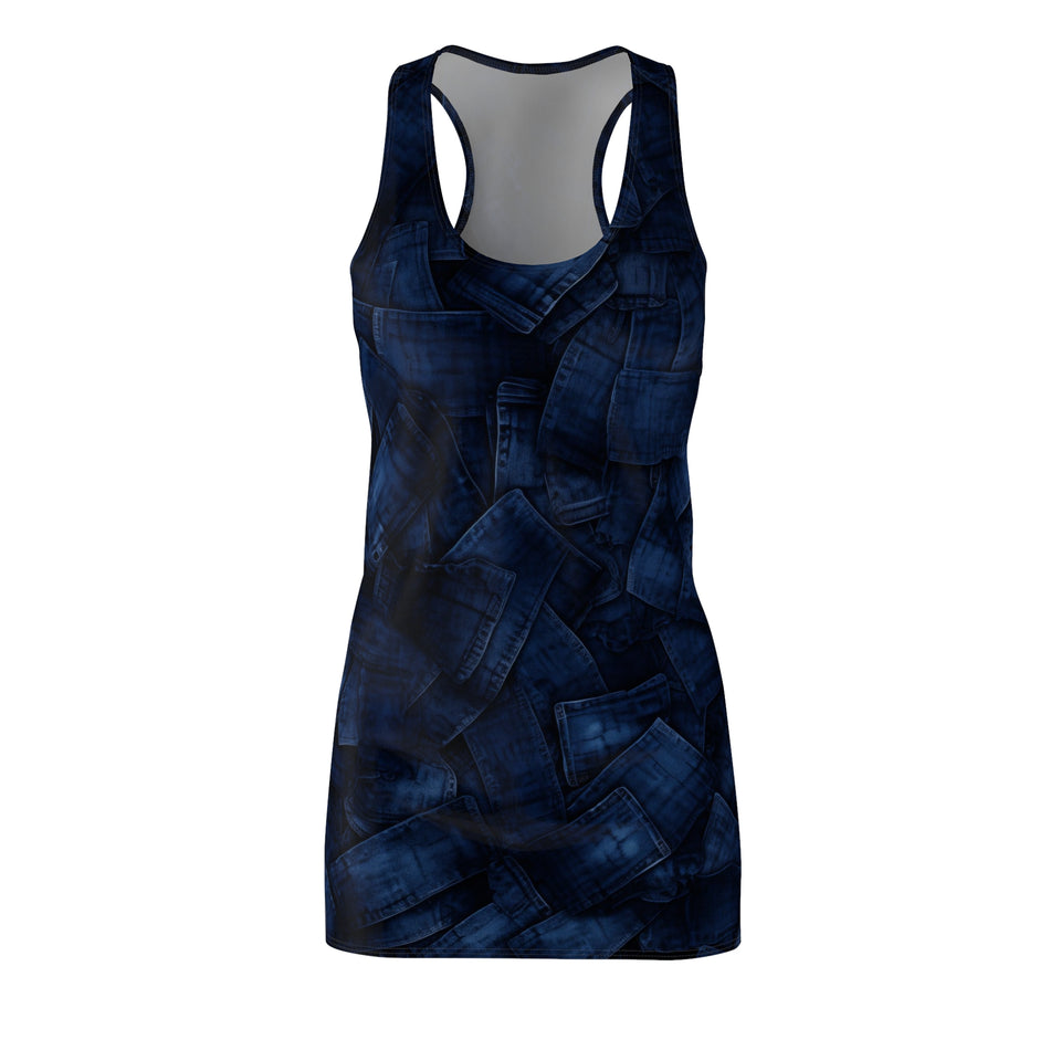 Women's Cut & Sew Racerback Dress (AOP)