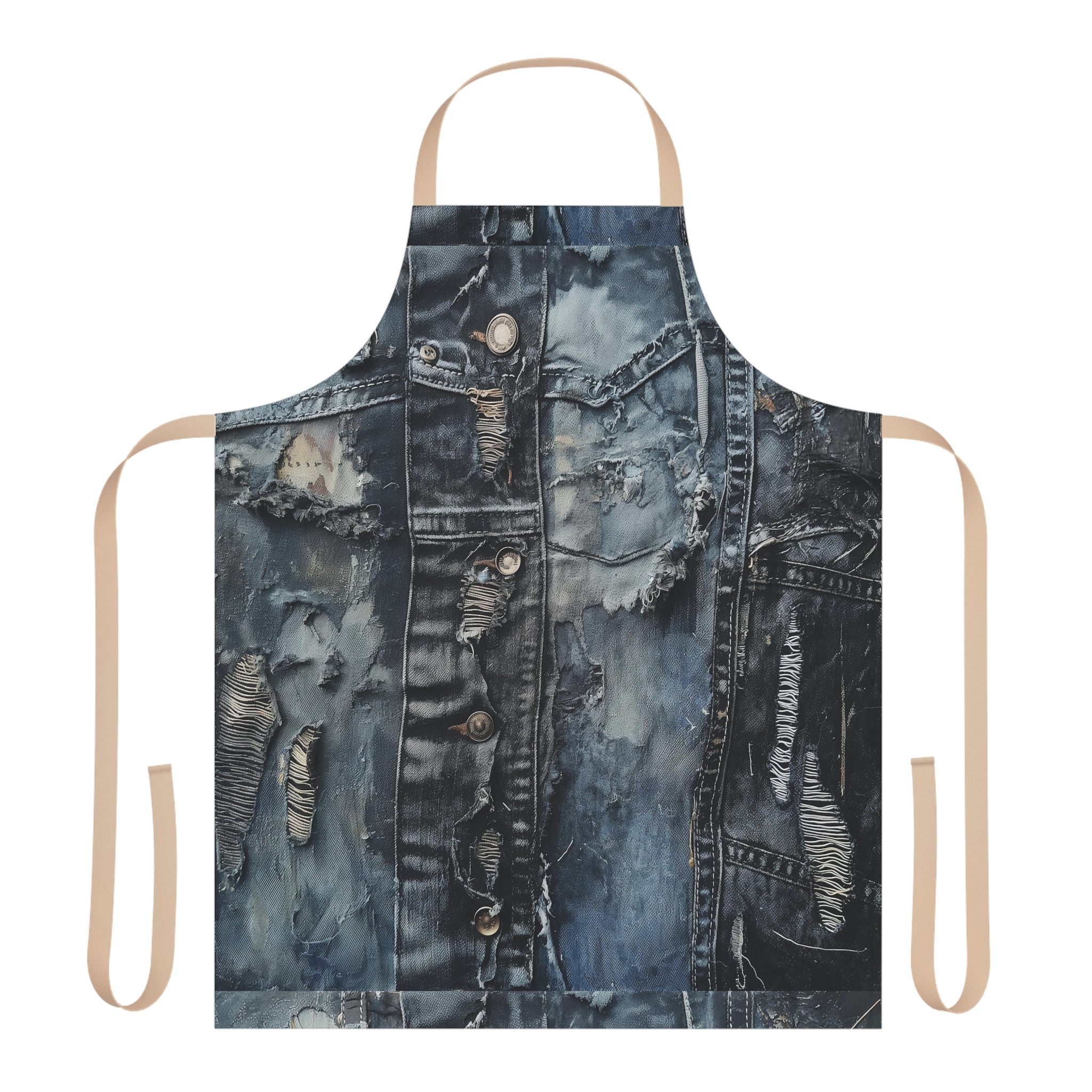 Apron, 5-Color Straps (AOP)