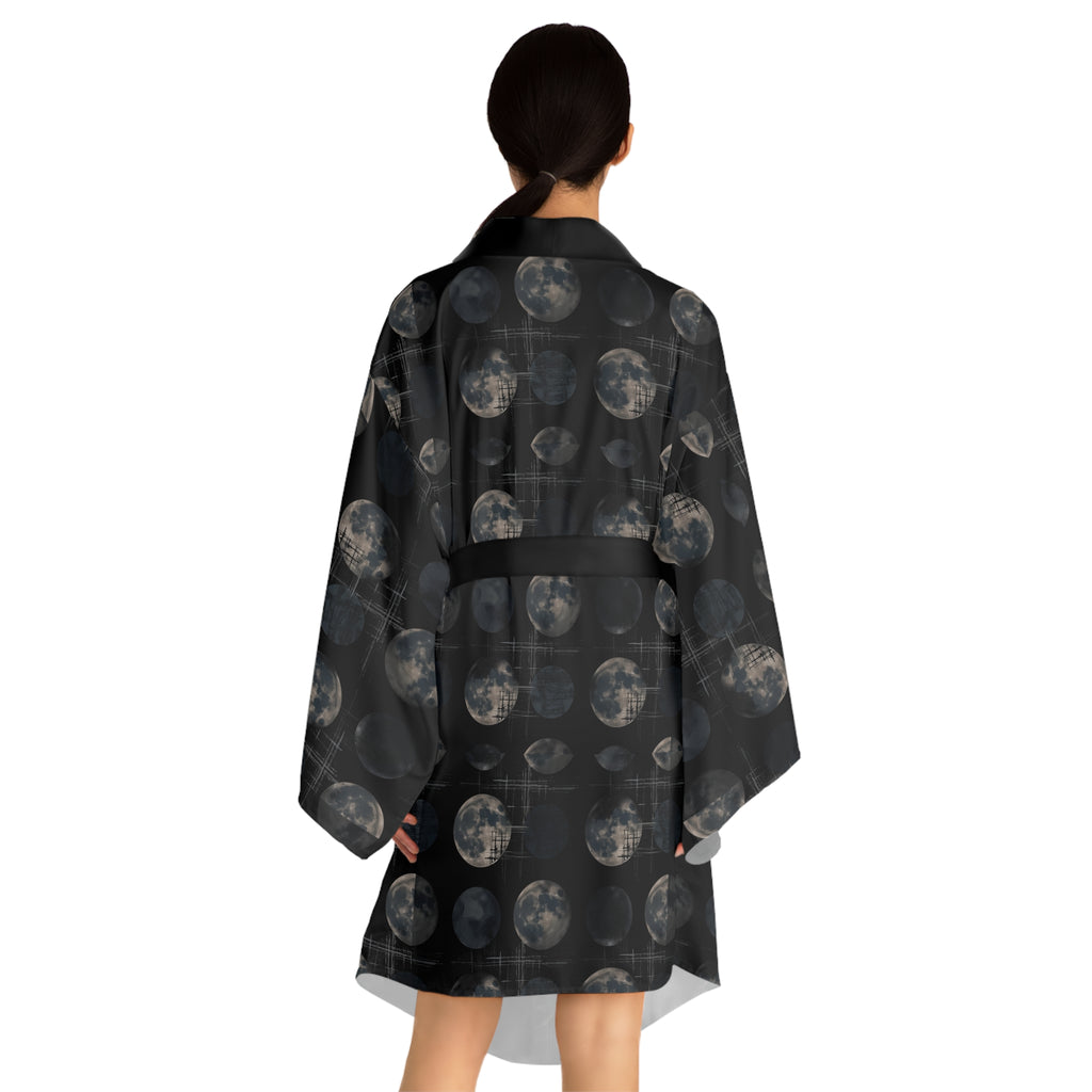 Long Sleeve Kimono Robe (AOP)