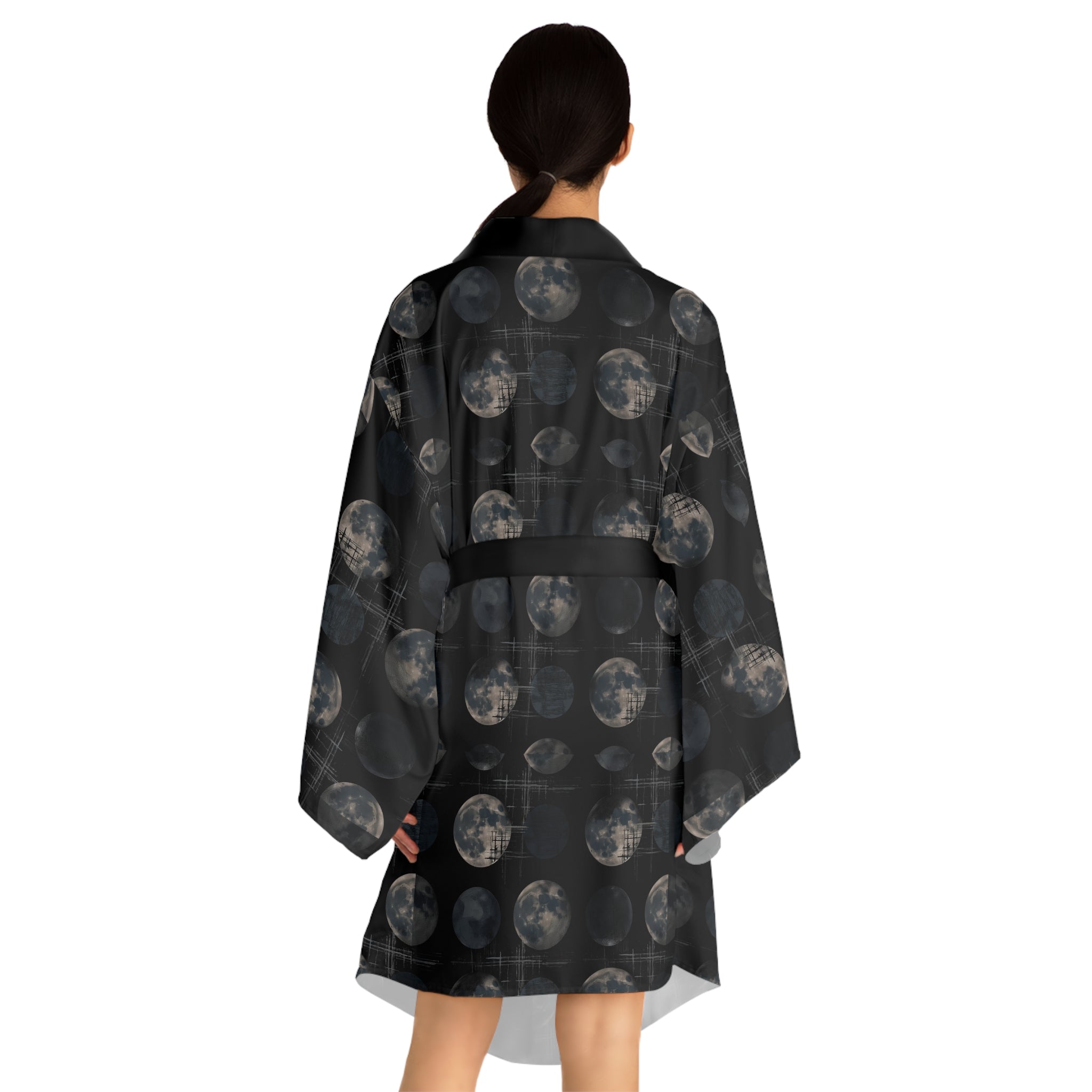 Long Sleeve Kimono Robe (AOP)
