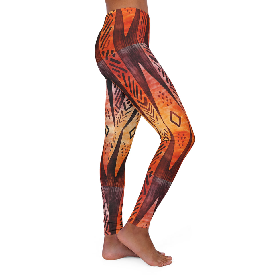 Women's Spandex Leggings (AOP)