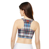 Fully Lined, Padded Sports Bra (AOP)