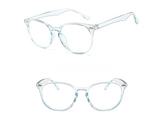 Anti Blue Light Round Computer Glasses Eyewear Frame