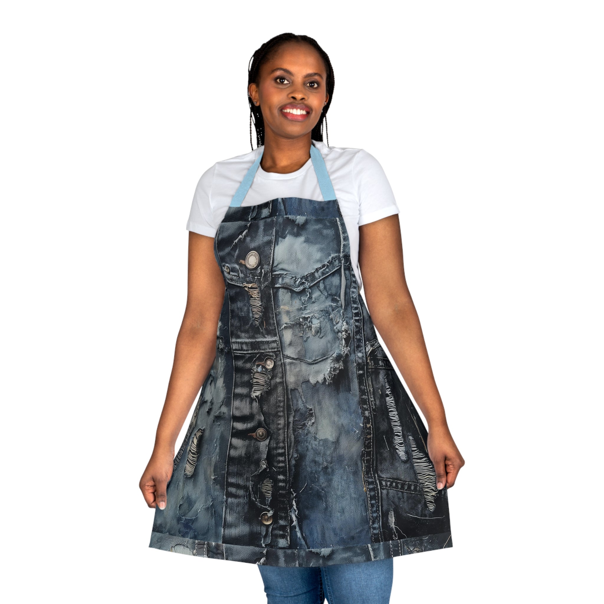 Apron, 5-Color Straps (AOP)