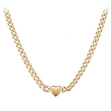 Titanium Steel Popular Chain Love Necklace