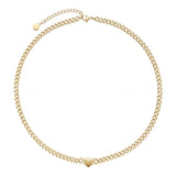 Titanium Steel Popular Chain Love Necklace