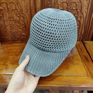 Sun Protection Sunshade Cool Fishing Net Baseball Cap