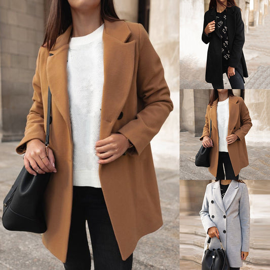 Abrigos largos de lana para invierno