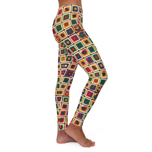 Women's Casual Spandex Leggings (AOP)