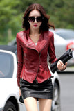 Caffland Small Leather Coat Women's Short Coat Slim Korean Style Women's