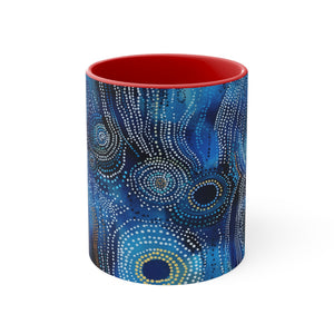 Colorful Accent Mugs, 11oz