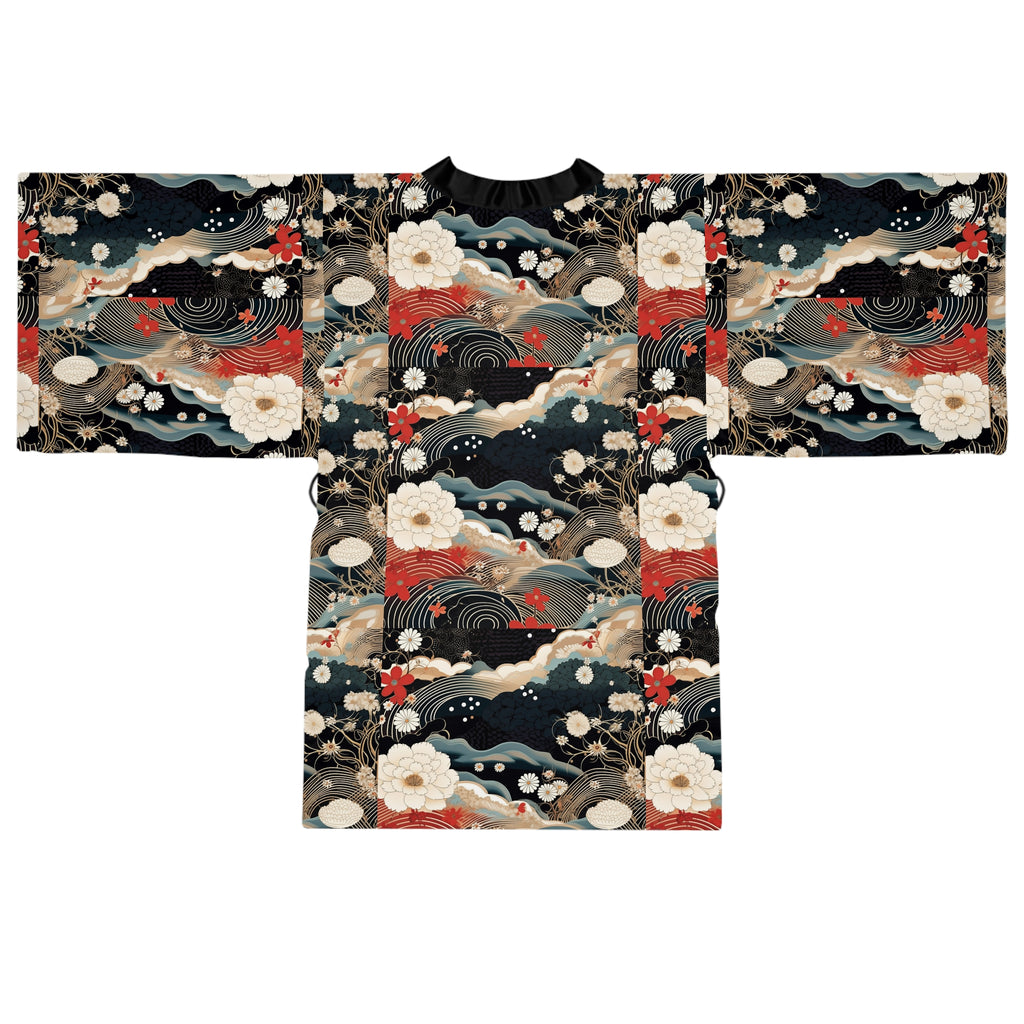 Long Sleeve Kimono Robe (AOP)