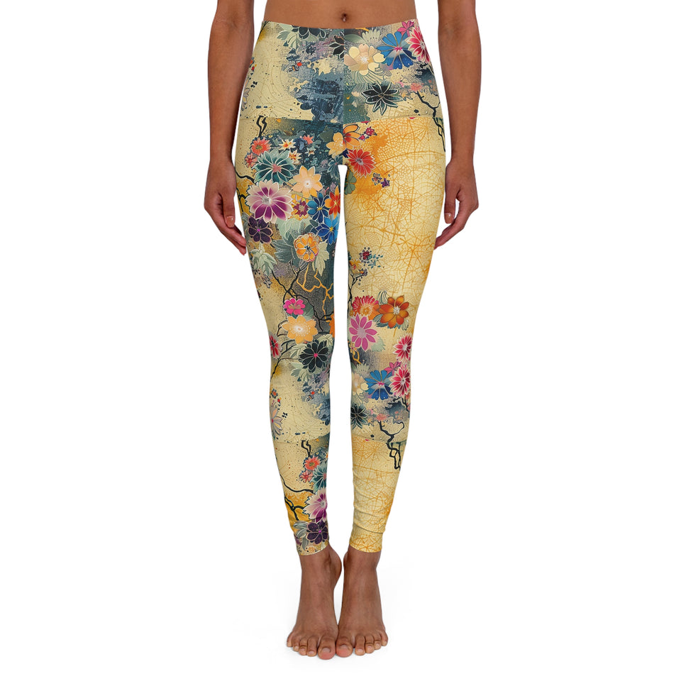 Women's Casual Spandex Leggings (AOP)