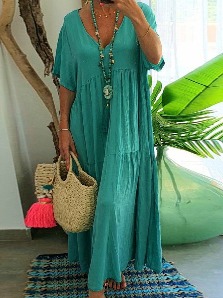 Classic Plus Size Large Swing Dress