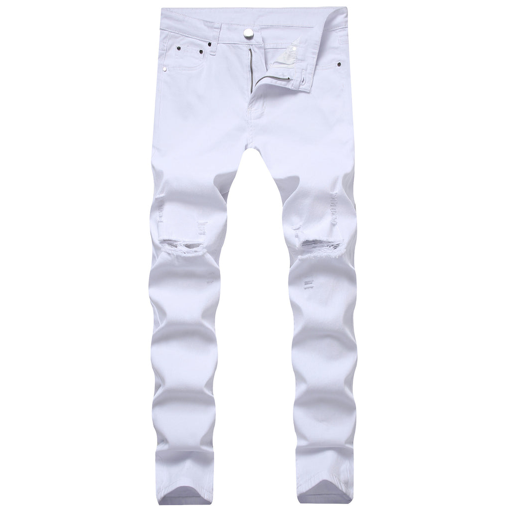 Korean-style High Street Personality Design Men's Jeans