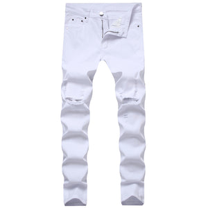 Korean-style High Street Personality Design Men's Jeans