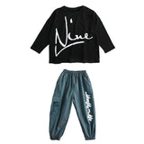 Children Hip-hop Clothing Boys And Girls Loose Hip Hop Performance Wear