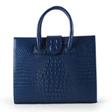 Crocodile ladies bags new fashion big shoulder bag leather bags wholesale