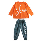 Children Hip-hop Clothing Boys And Girls Loose Hip Hop Performance Wear