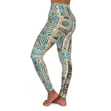 High Waisted Yoga Leggings (AOP)