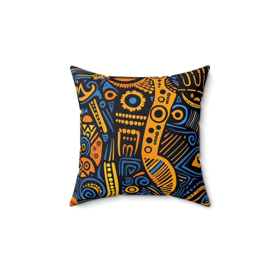 Spun Polyester Square Pillow