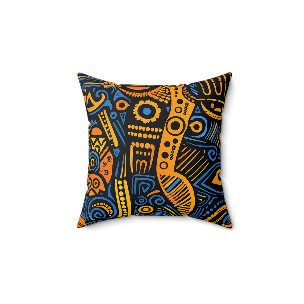 Spun Polyester Square Pillow