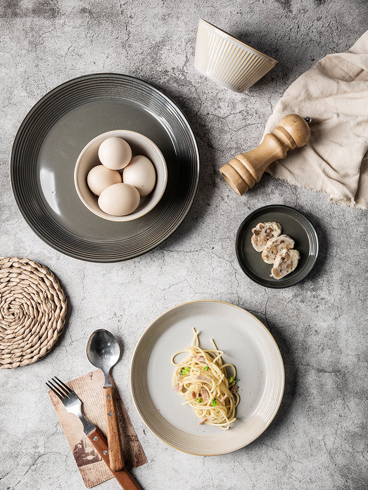 Minimalist Creative Household Ceramic Rice Bowl