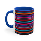 Colorful Accent Mugs, 11oz