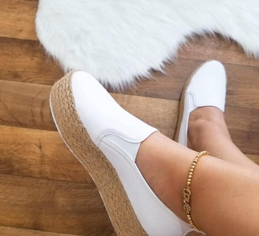 Casual student retro Rome plus size single shoes
