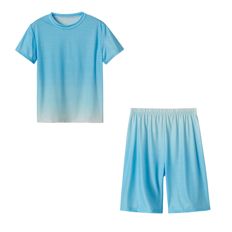 Short-Sleeved Shorts Two-Piece Set