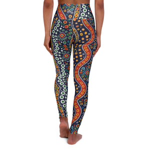 High Waisted Yoga Leggings (AOP)