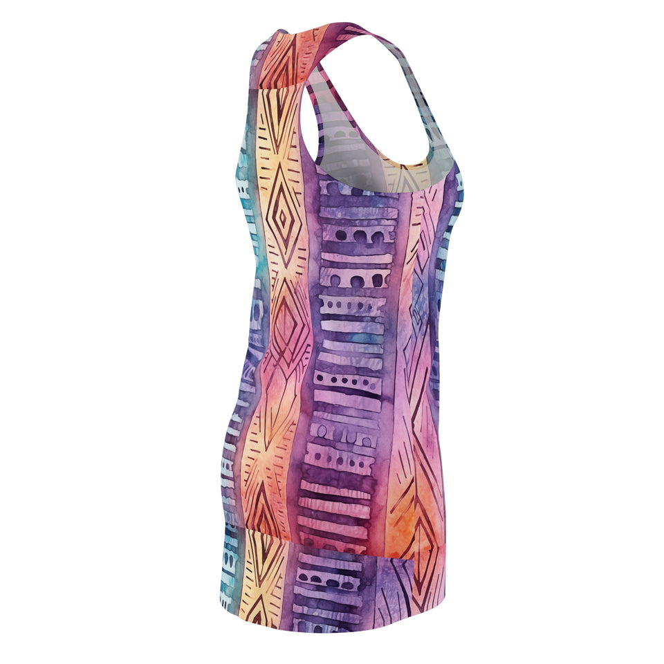 Women's Cut & Sew Racerback Dress (AOP)