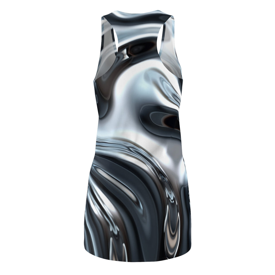 Women's Cut & Sew Racerback Dress (AOP)