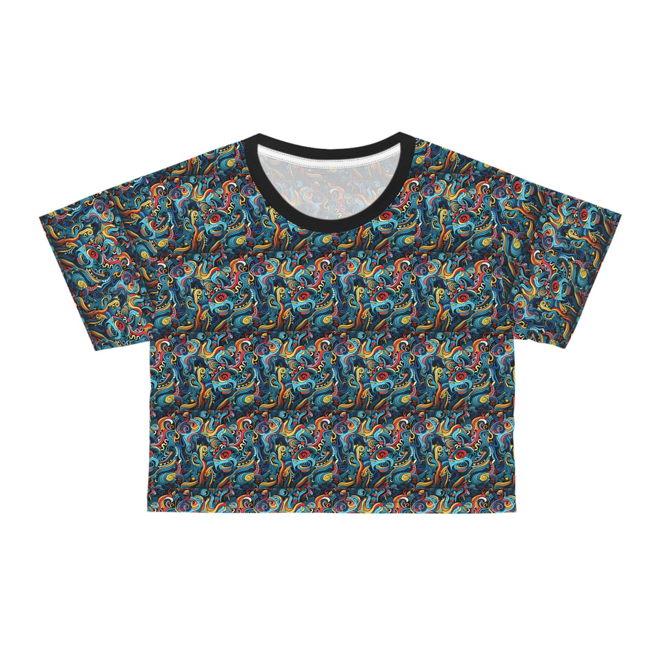 Crop Tee (AOP)