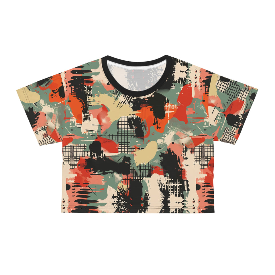 Crop Tee (AOP)