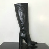 Large chunky boots for high boots for women